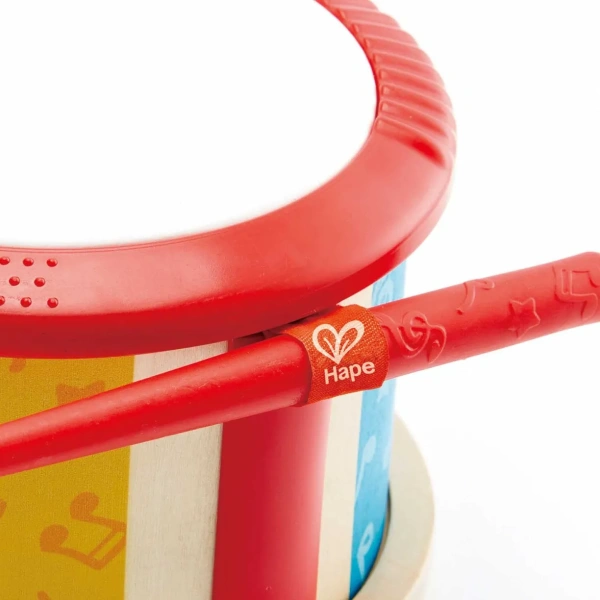 Hape Игрушка музыкальная двусторонний барабан