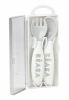 Beaba Эргономические вилка+ложка SET OF 2 2ND AGE FORK +