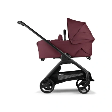 Bugaboo Коляска универсальная 2в1 Dragonfly BLACK/DARK CHERRY-DARK CHERRY