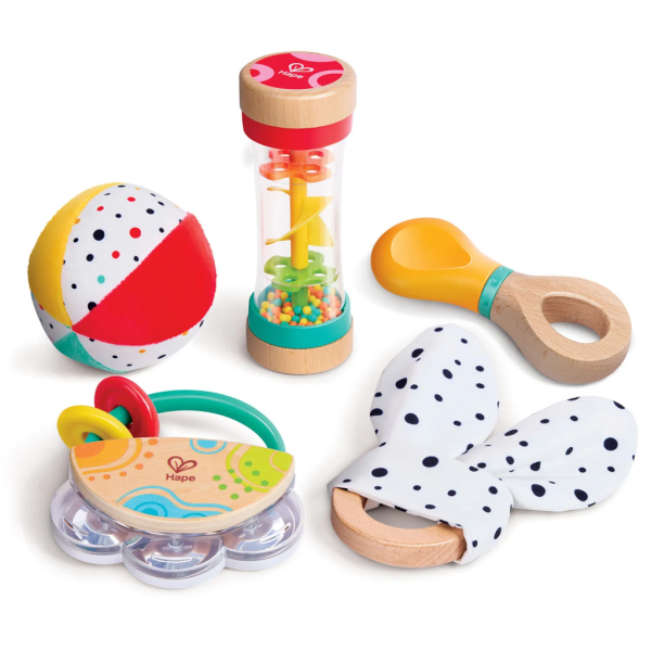 Hape Игровой набор погремушек "Малышам" 5 предметов