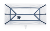 Stokke Складная ванночка Flexi Bath - Transparent Blue