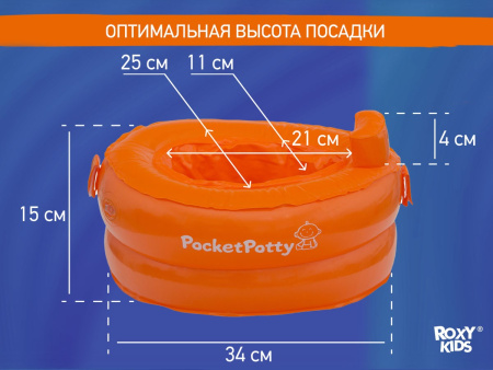 Roxy Kids Дорожный горшок надувной