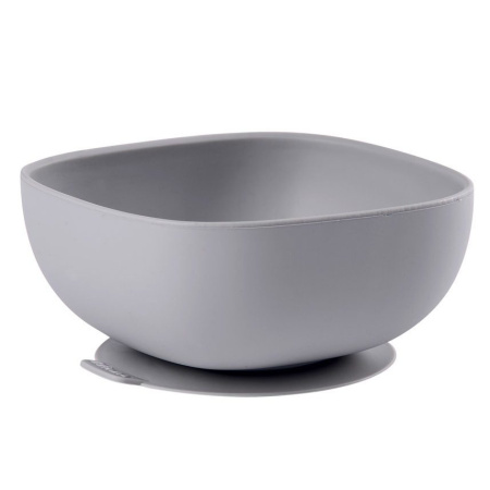 Beaba Тарелка из силикона SILICONE SUCTION BOWL - Grey