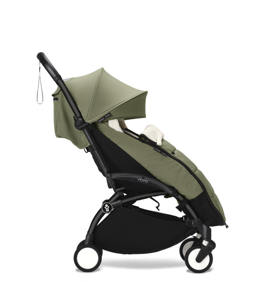Stokke® YOYO³ Коляска прогулочная Black/Olive 6+