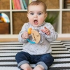 Hape Музыкальная игрушка 2-в-1: бубен и погремушка для малышей