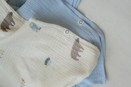 Buba Kids Пеленки муслиновые 2 шт. 75*115