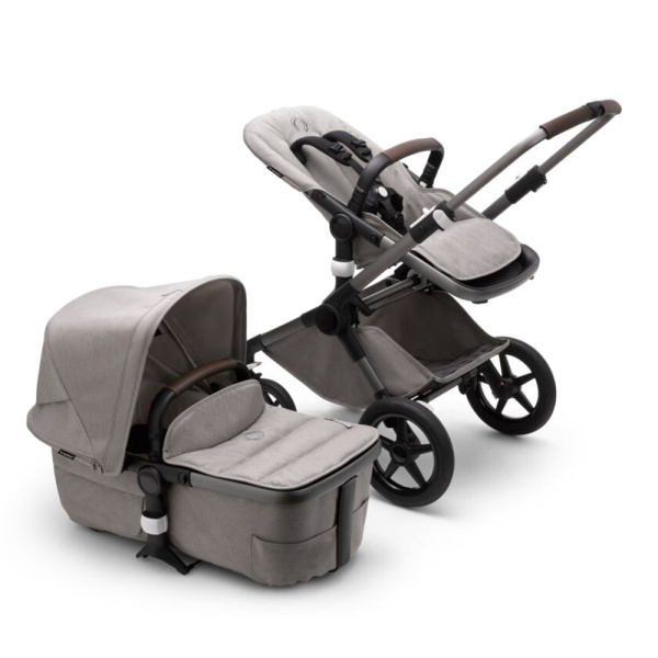 Bugaboo Коляска универсальная 2в1 Fox 3 Mineral complete (Bugaboo Коляска универсальная 2в1 Fox 3 Mineral complete -  GRAPHITE/LIGHT GREY)