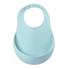 Beaba Детский нагрудник силиконовый BAVOIR SILICONE - AIRY GREEN