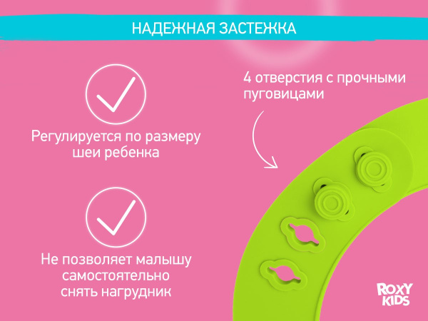 Roxy Kids Нагрудник Счастье ест 