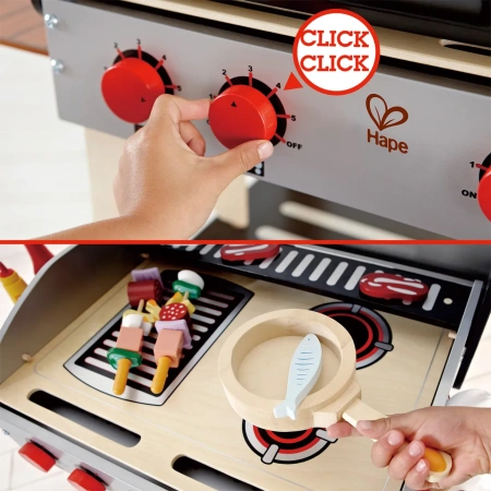 Hape Игровой набор "Гриль с едой"