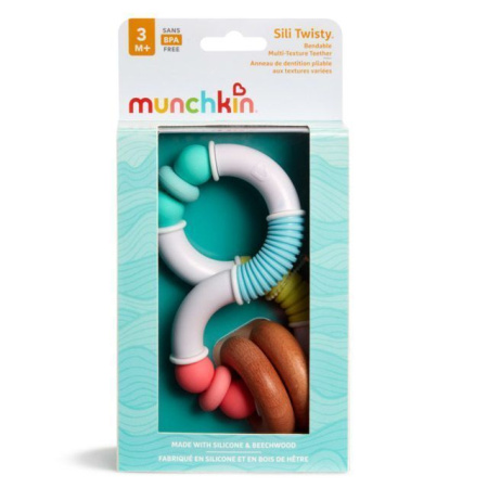 Munchkin Игрушка прорезыватель Twisty