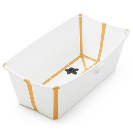 Stokke Складная ванночка + поддержка Flexi Bath Bundle - White Yellow