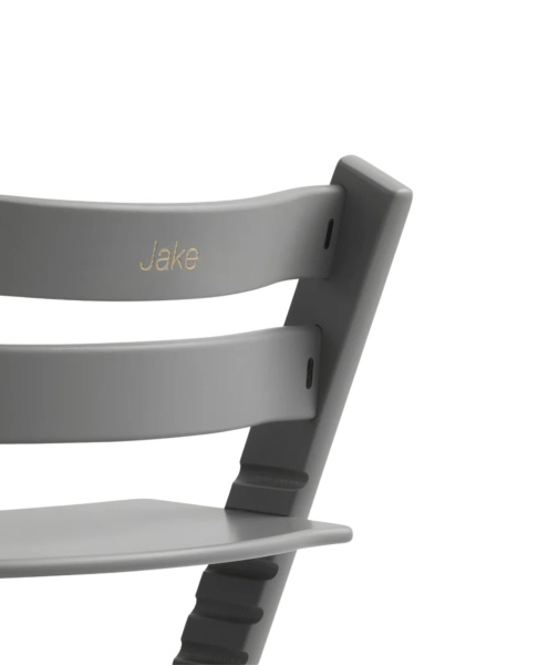Stokke Tripp Trapp Storm Grey с Baby Set 2 и столешницей