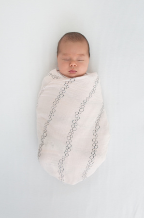 SwaddleDesigns Набор пеленок маркизет SwaddleLite - Lovely Lavender & Soft Pink