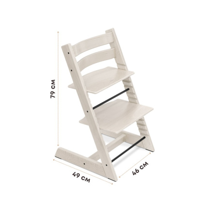 Оригинальный комплект Stokke Tripp Trapp Whitewash с Baby Set 2 и Tray