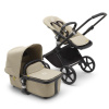 Bugaboo Коляска универсальная 2в1 Fox Cub complete - BLACK/DESERT BEIGE-DESERT BEIGE