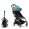Stokke YOYO3 коляска универсальная 2в1 с мягкой люлькой Black/Aqua