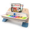 Hape Музыкальная игрушка для малышей Пианино, 11 клавиш, сенсорное, бежевое