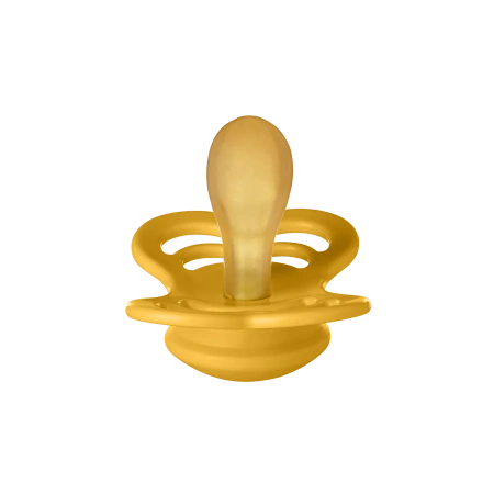 BIBS Набор пустышек Supreme Latex 0-6 месяцев 2шт. - Honey Bee/Olive