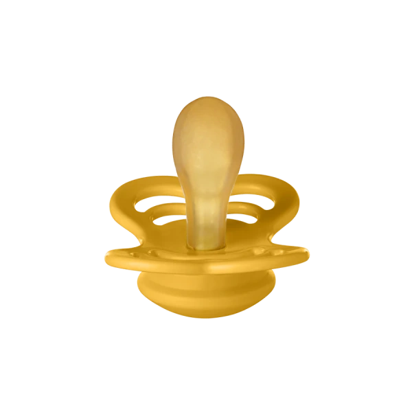 BIBS Набор пустышек Supreme Latex 0-6 месяцев 2шт. - Honey Bee/Olive
