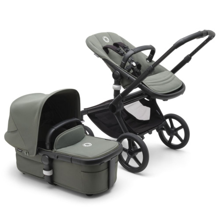 Bugaboo Коляска универсальная 2в1 Fox 5 complete - BLACK/FOREST GREEN-FOREST GREEN