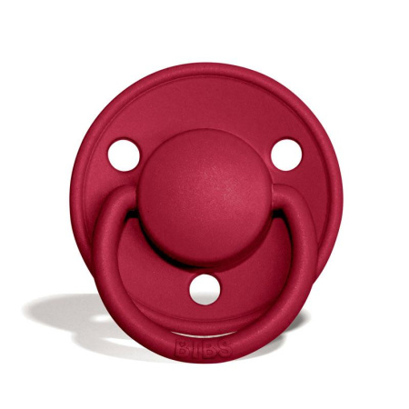 BIBS Пустышка De Lux Latex 0-6 месяцев - Ruby