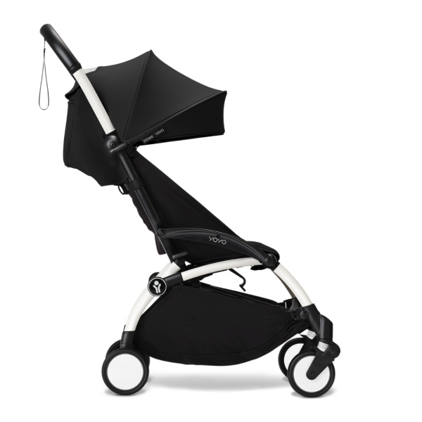 Stokke YOYO3 прогулочная коляска White Black белая чёрная