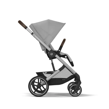 Cybex Детская коляска Balios S Lux SLV 3-в-1 c дождевиками Stone Grey
