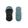 Stokke YOYO³ 2 в 1 White/Aqua с мягкой люлькой для новорождённого