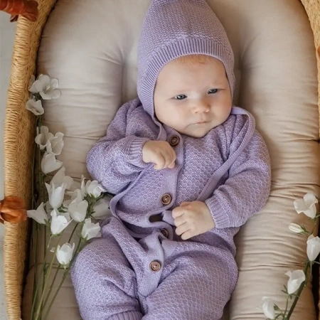 Loomknits Комбинезон детский Лиловый 