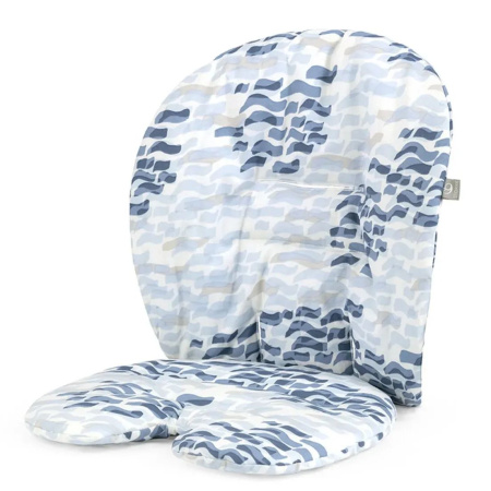 Stokke Подушка на сиденье для кормления Steps - Waves Blue