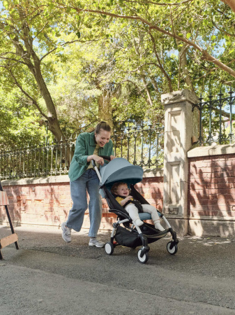Stokke YOYO3 Black Aqua фотография прогулочной коляски