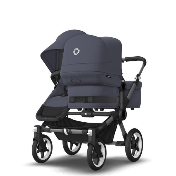 Коляска для погодок Bugaboo Donkey5 Duo Graphite/Stormy Blue