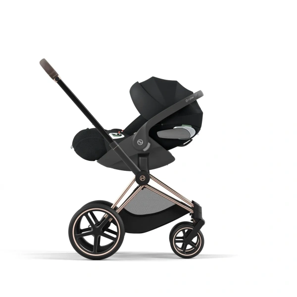 Cybex Детская коляска Priam IV Rosegold 2 в 1 + спальный блок Lux Carry Cot