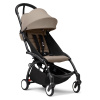 Stokke YOYO3 коляска универсальная 2в1 с мягкой люлькой Black/Taupe