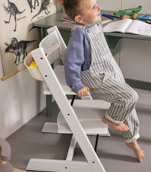 Stokke Tripp Trapp деревянный растущий стул детальное фото