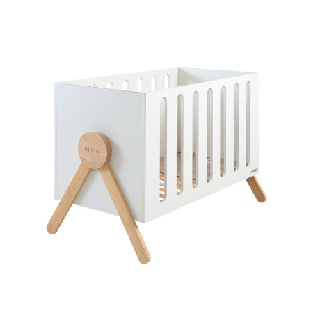 Micuna Кроватка COT 120*60 SWING (Micuna Кроватка COT 120*60 SWING -  WHITE/WATERWOOD)