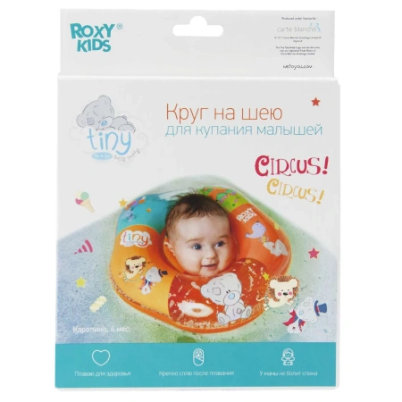 Roxy Kids Надувной круг на шею для купания малышей Tiny Tatty Teddy 0+
