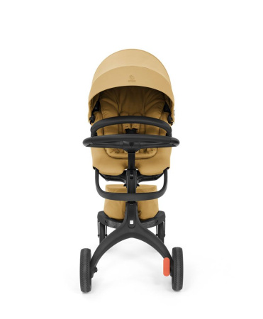 Stokke Коляска Xplory X с прогулочным блоком (Stokke Коляска Xplory X с прогулочным блоком -  Golden Yellow)