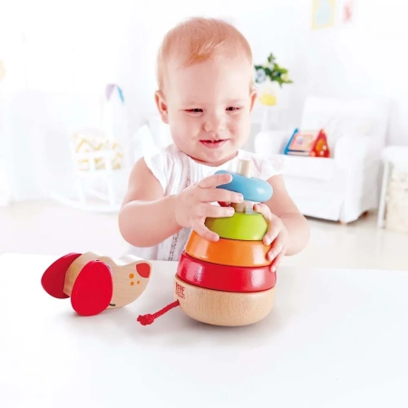 Hape Игрушка Звуковая пирамидка Собака