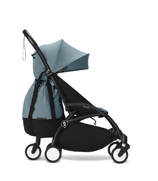 Stokke® YOYO³ Коляска прогулочная Black/Aqua 6+