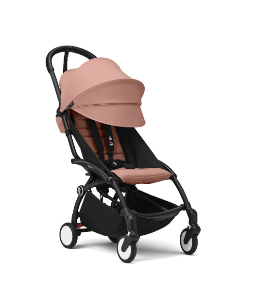 Stokke® YOYO³ Коляска прогулочная Black/Ginger 6+