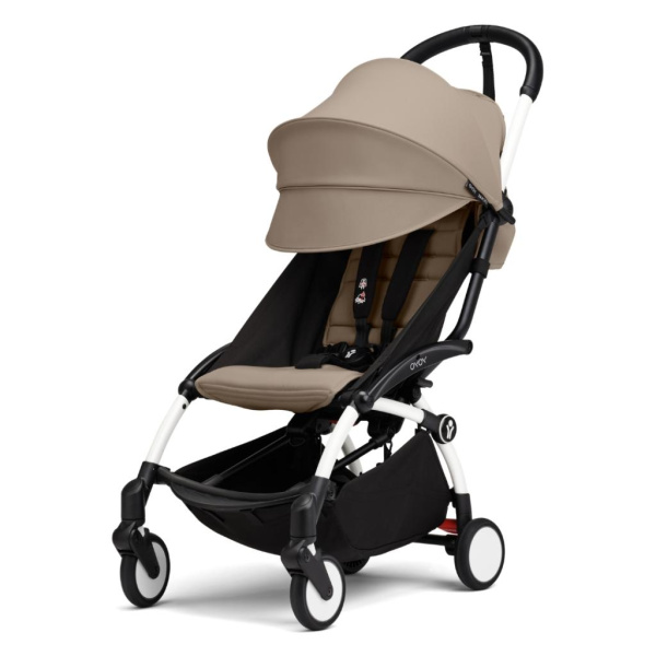 Stokke YOYO3 Прогулочная коляска White/Taupe