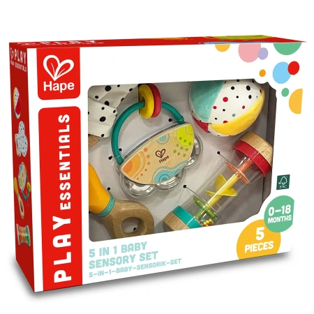 Hape Игровой набор погремушек "Малышам" 5 предметов