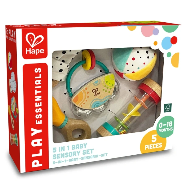 Hape Игровой набор погремушек "Малышам" 5 предметов