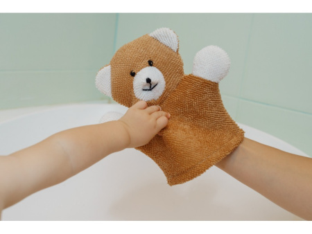 Roxy Kids Мочалка-рукавичка для купания детская - Baby Bear