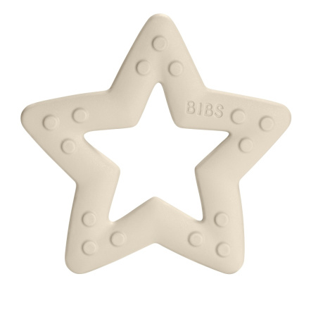 BIBS Прорезыватель Baby BItie Star - Ivory