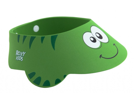 Roxy Kids Козырек для купания и мытья головы детский - Зеленая ящерка