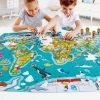 Hape Пазл "Карта мира" 2в1, игра-бродилка