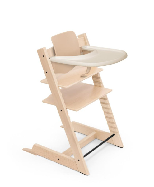 Stokke Tripp Trapp стульчик для кормления Natural с Baby Set² и столешницей